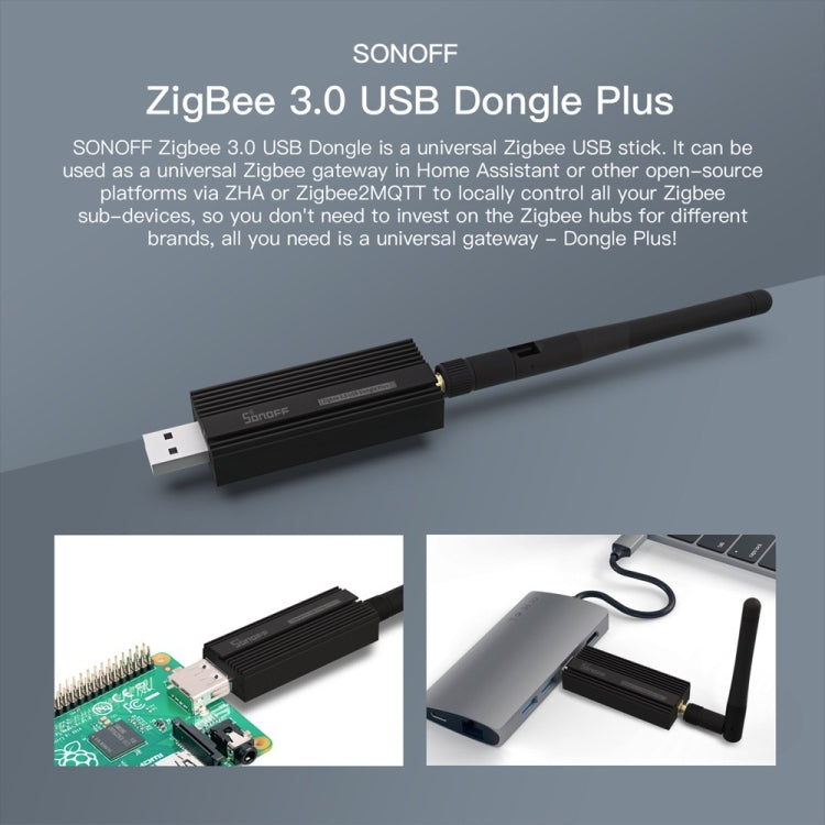 Sonoff ZBDongle-E ZigBee 3.0 USB Gateway Smart Home ZigBee Bridge