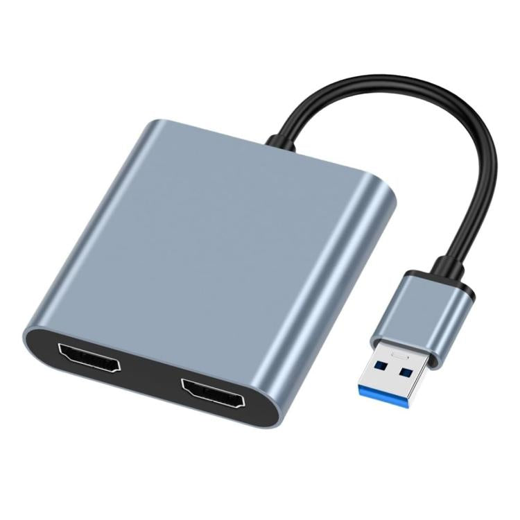 USB 3.0 To Dual HDMI, USB, USB-C / Type-C High Definition Converter 4K USB Same Screen Extender, USB 3.0 To Dual HDMI