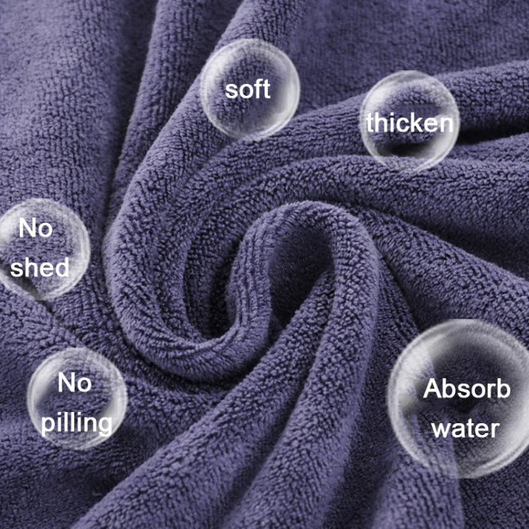 Nano Thickened Large Bath Towel Hairdresser Beauty Salon Adult With Soft Absorbent Towel, 30x60cm, 30x70cm, 35x75cm