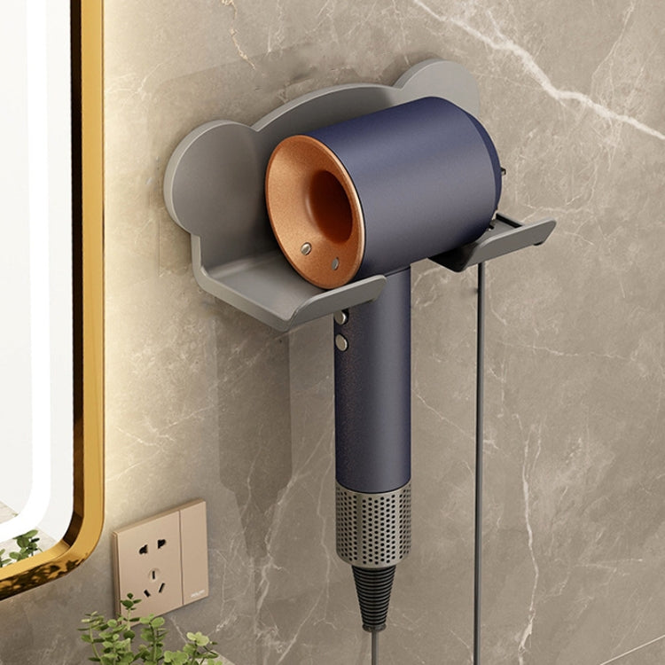 For Dyson Hair Dryer Wall-Mounted Holder Bathroom Shelf Storage Rack, Simple White, Simple Black, Simple Gray, Upgrade White, Upgrade Black, Upgrade Gray