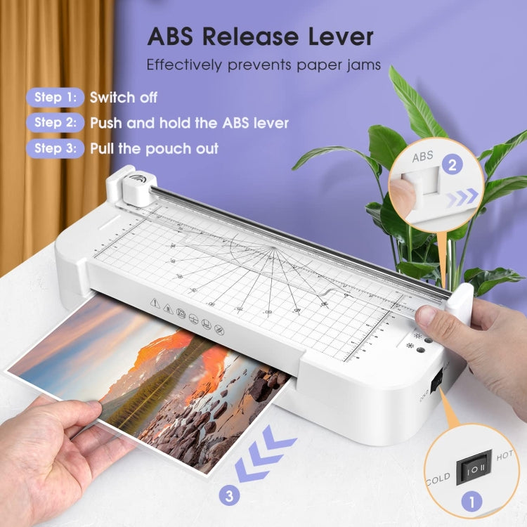 FN336 A4/A5/A6 Laminating Machine Lamination Thickness Within 0.5mm(UK Plug)