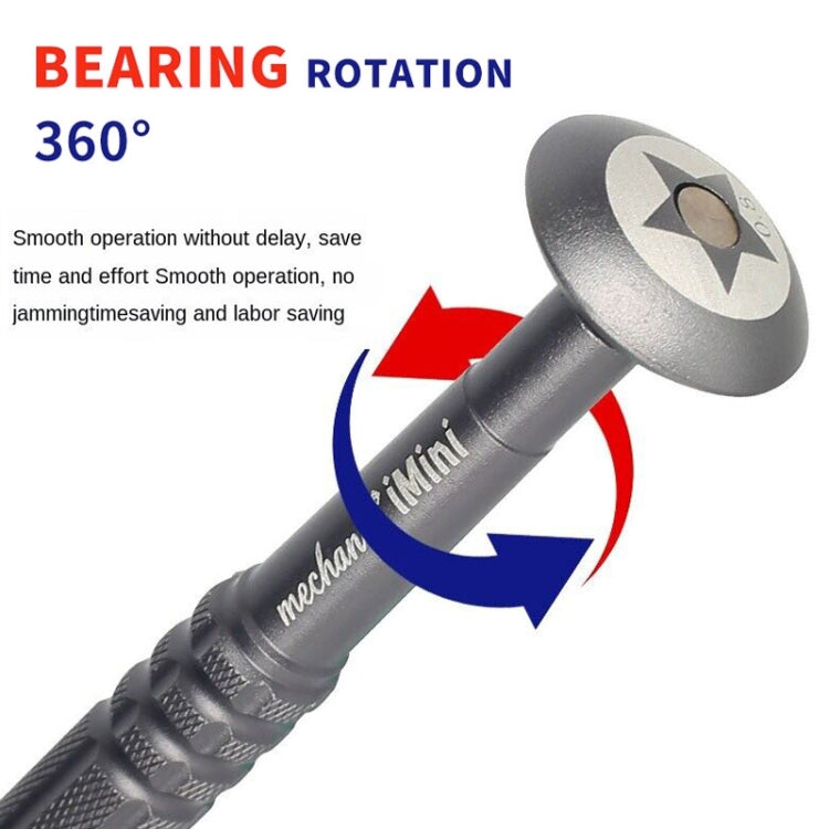 MECHANIC iMini Series Mobile Phone Glasses Screw Batch Clock Tool, Series: T2
