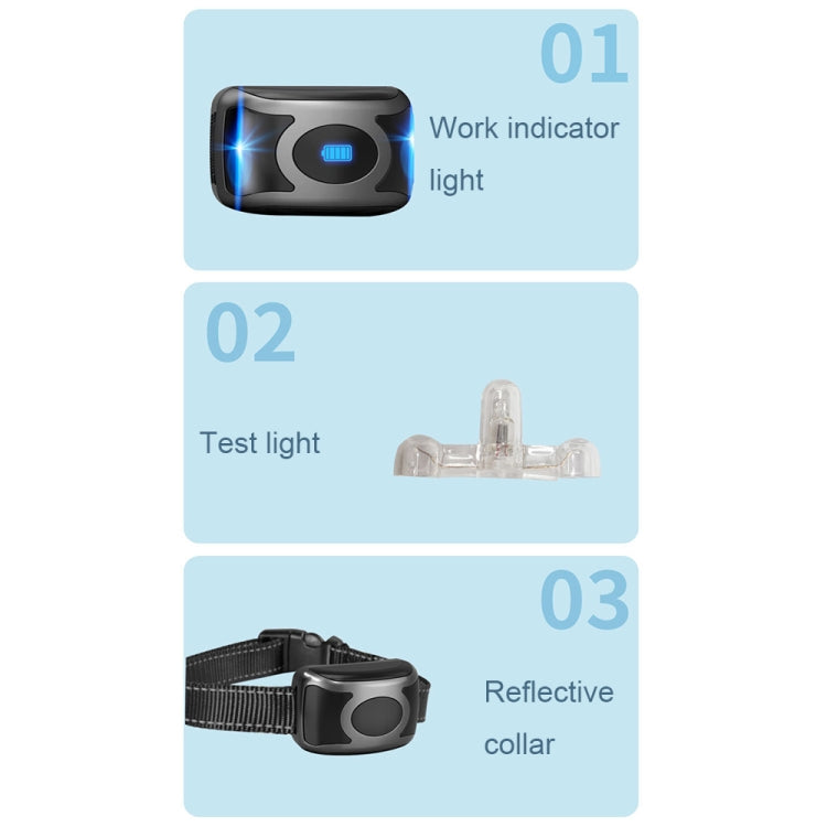 Intelligent Electronic Remote Control Dog Training Device Pet Training Shock Collar Bark Stopper, T700, Receiver