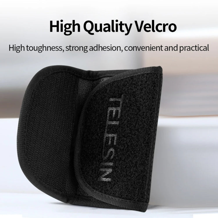 TELESIN Backpack Shoulder Strap Bracket Mount for GoPro Hero / Insta360 / SJCAM / DJI Action Accessories, Spec: Only Strap Mount