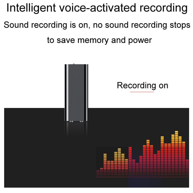 Q25 Intelligent Voice Recorder With Screen HD Noise Canceling Back Clip Voice Reporter, 4GB, 8GB, 16GB, 32GB