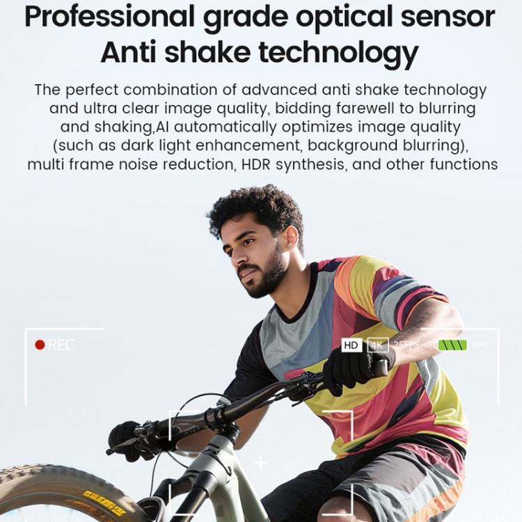Smart Glasses Support 8MP Video Recording Electrochromic Lenses & AI Translation, E02C