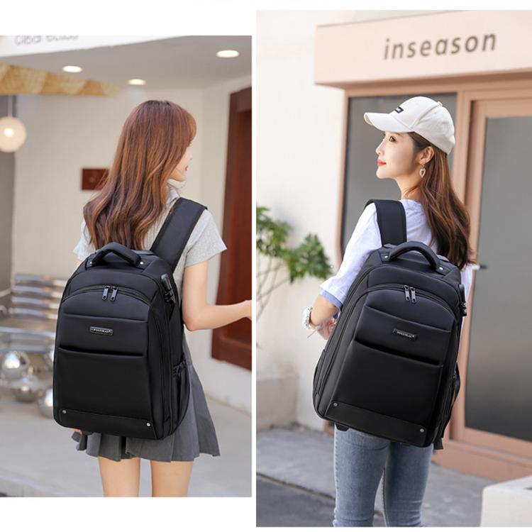 FUGUILAI Wheeled Backpack with Hideable Wheels & Straps, TSA Lock & 2-Stage Telescopic Handle Trolley Backpack for Business Travel