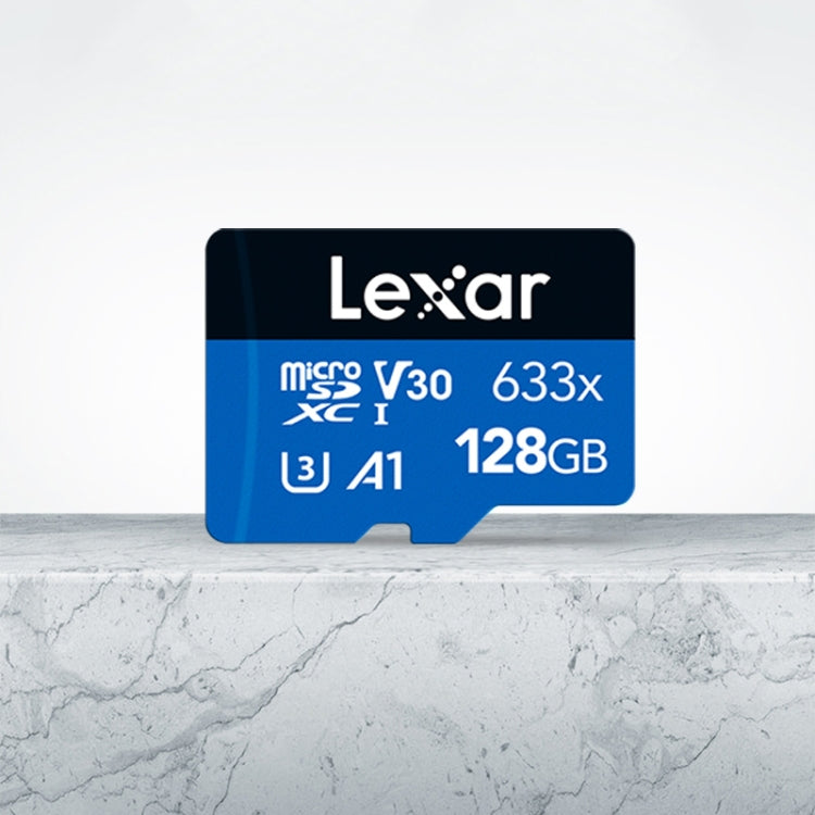 Lexar 633x 128GB High-speed Driving Recorder Dedicated TF Card Mobile Phone Memory Card, 128GB