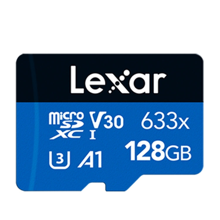 Lexar 633x 128GB High-speed Driving Recorder Dedicated TF Card Mobile Phone Memory Card, 128GB