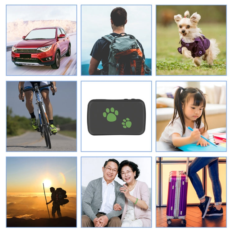 TK203 4G GPS / GPRS / GSM Personal / Goods / Pet / Bag Locator Pet Collar Real-time Tracking Device, TK203