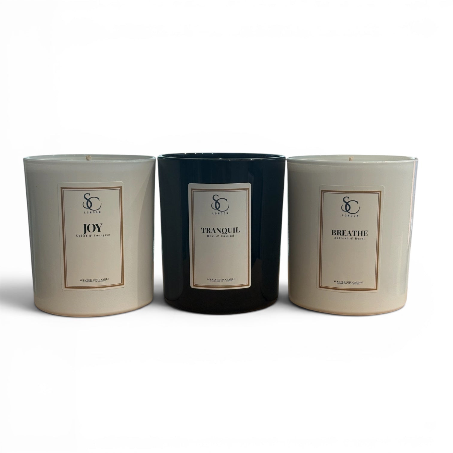 Breathe – Luxury 30cl Soy Therapy Candle for Refresh & Reset