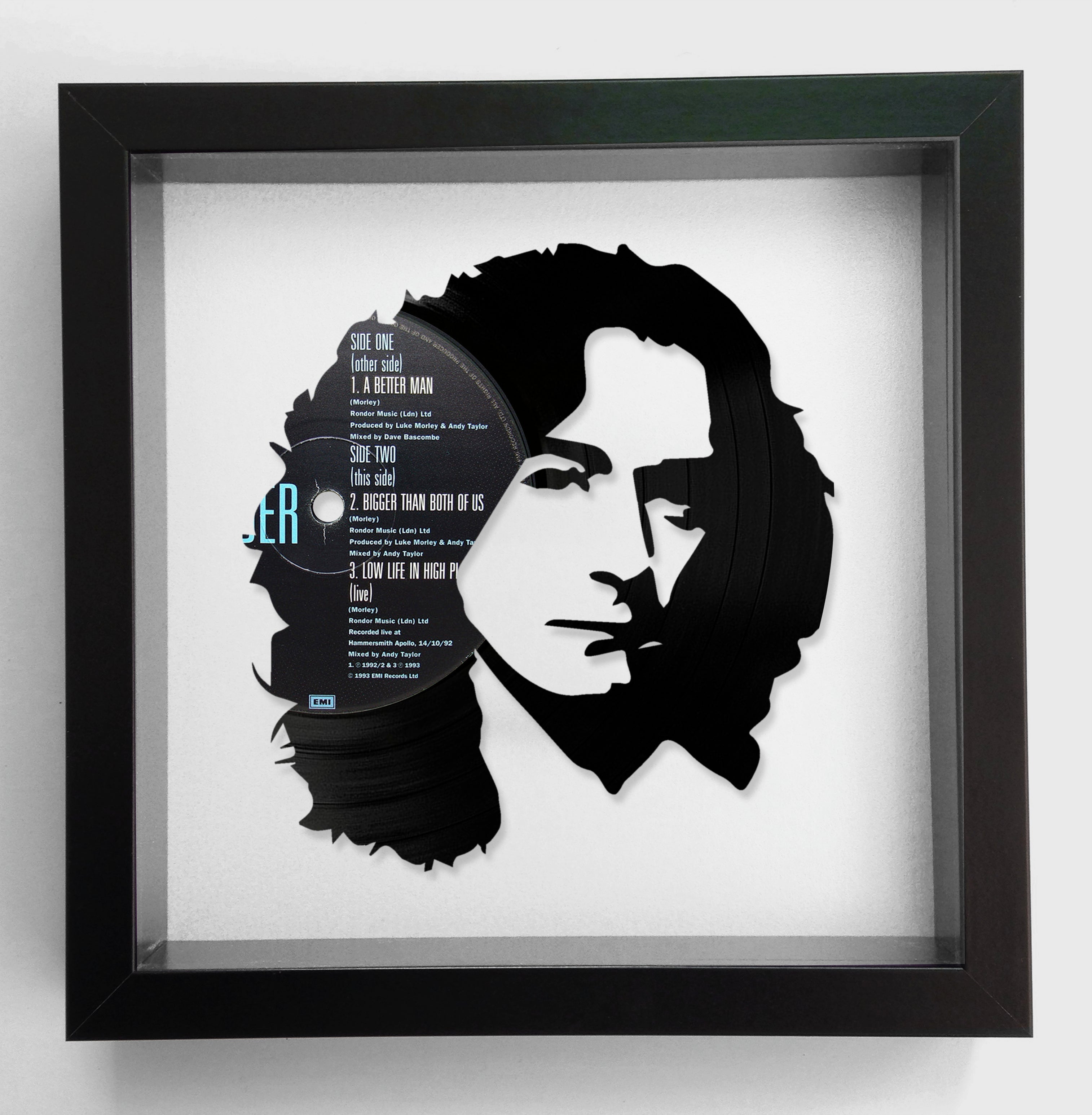 Danny Bowes from Thunder - A Better Man - Vinyl Record Art 1993
