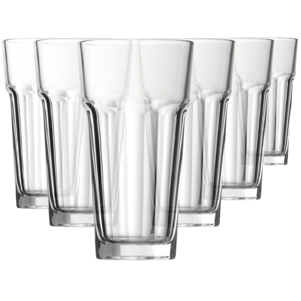 Casablanca Water Glasses - 365ml - Set of 6