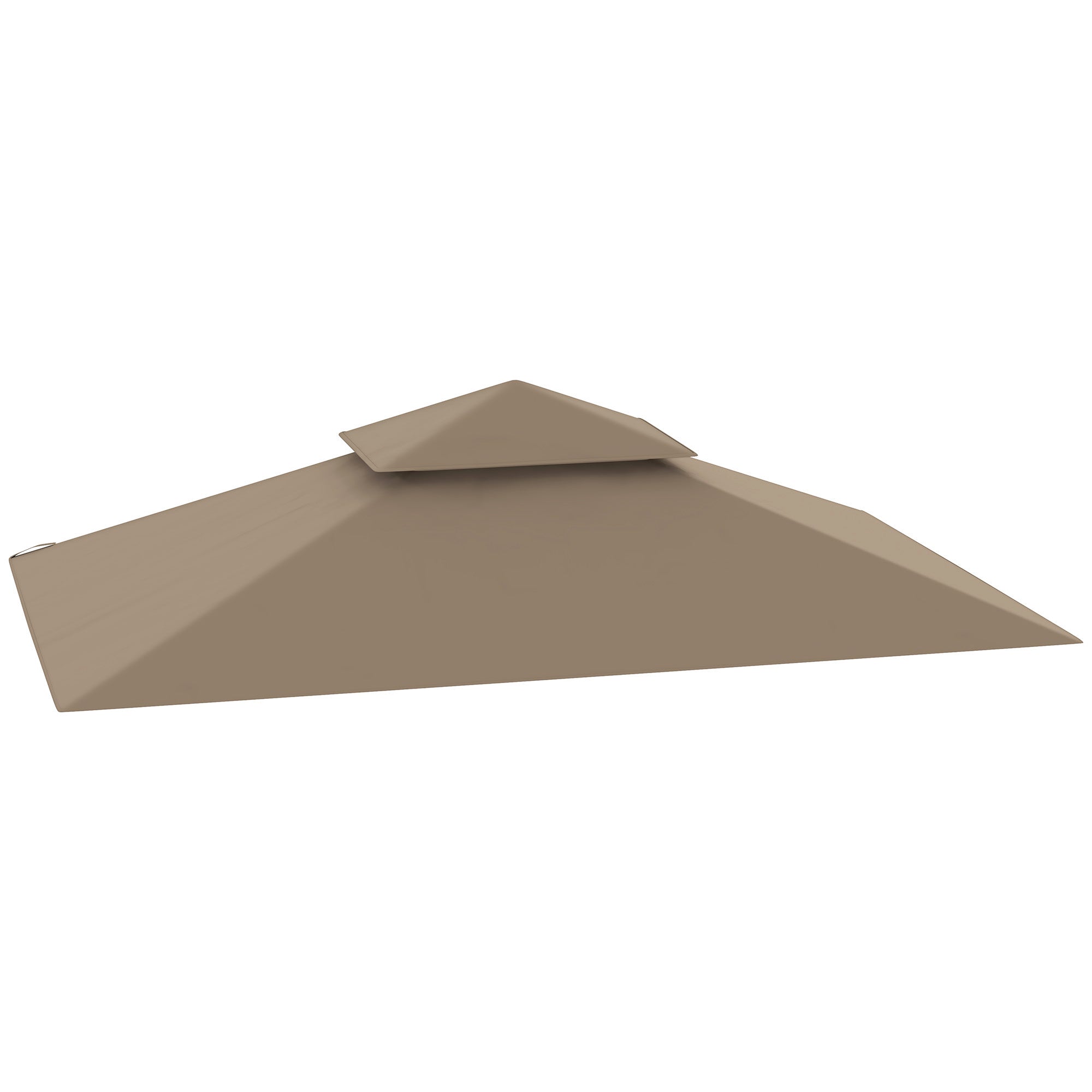 Outsunny Grill Gazebo Cover Roof Replacement for 1.5 x 2.4m Frame