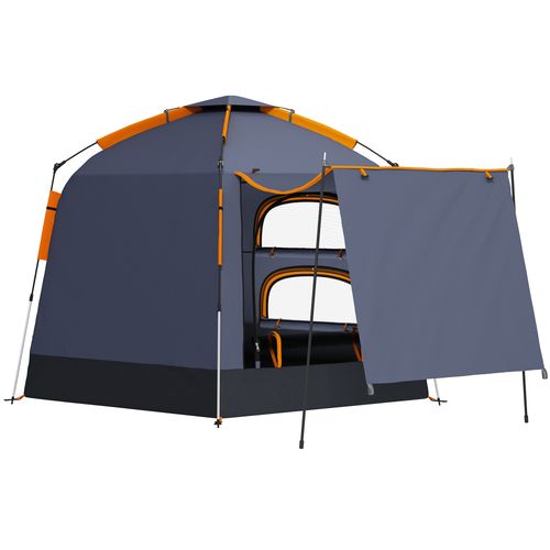 Outsunny 2-4 Person Tent, Instant Pop Up Camping Tent