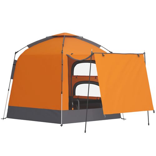 Outsunny 2-4 Person Tent, Instant Pop Up Camping Tent