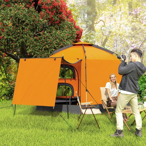Outsunny 2-4 Person Tent, Instant Pop Up Camping Tent