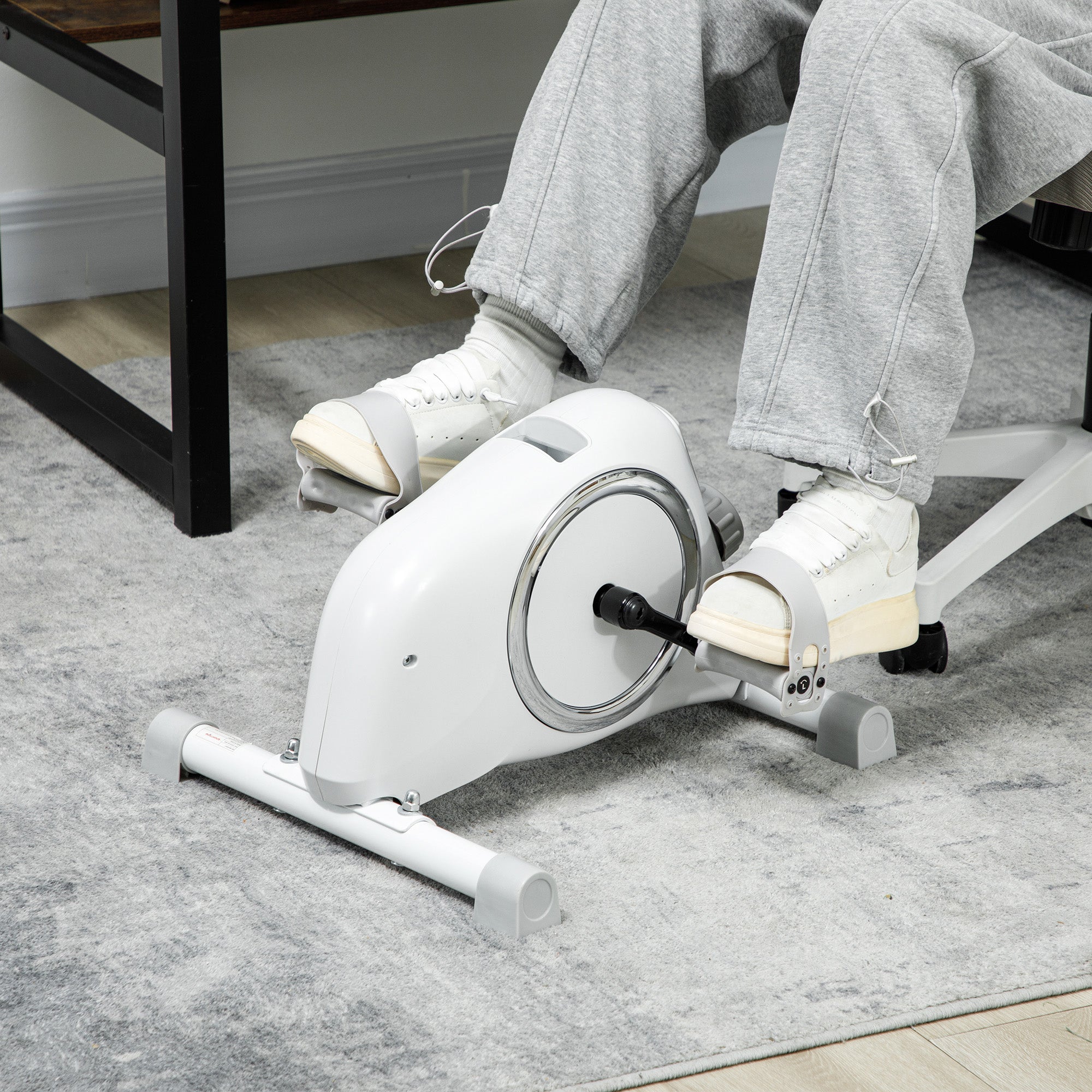 SPORTNOW Pedal Exerciser with 8-Level Magnetic Resistance