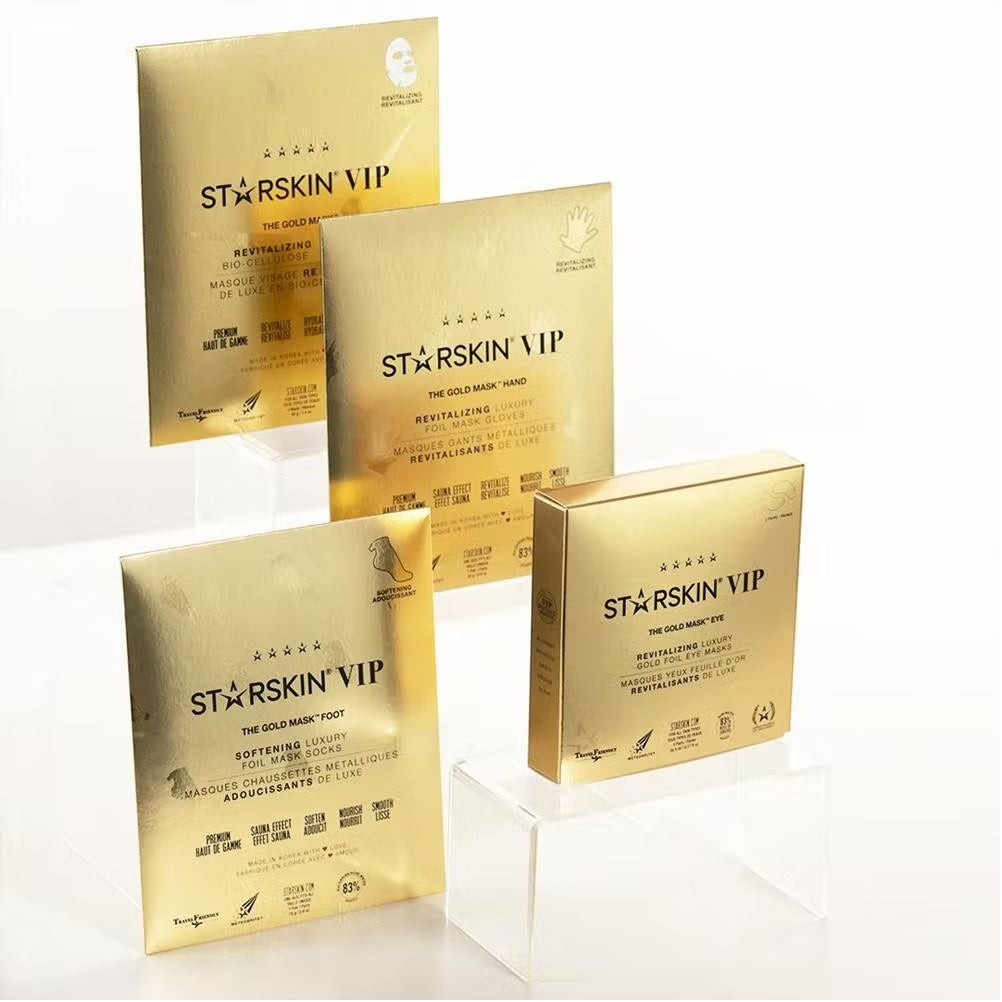 STARSKIN VIP The Gold Mask™ Revitalizing Bio-Cellulose Face Mask