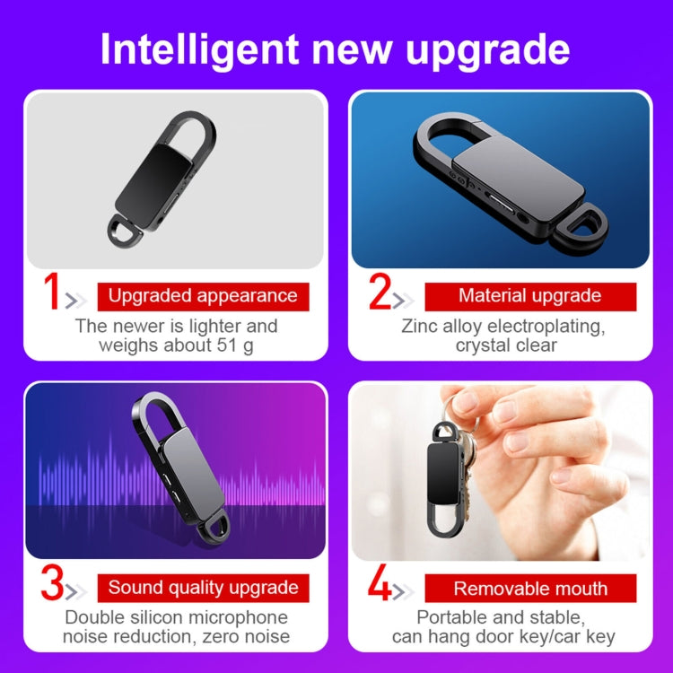 S20 16GB Keychain HD Noise Reduction Portable Recording Pen