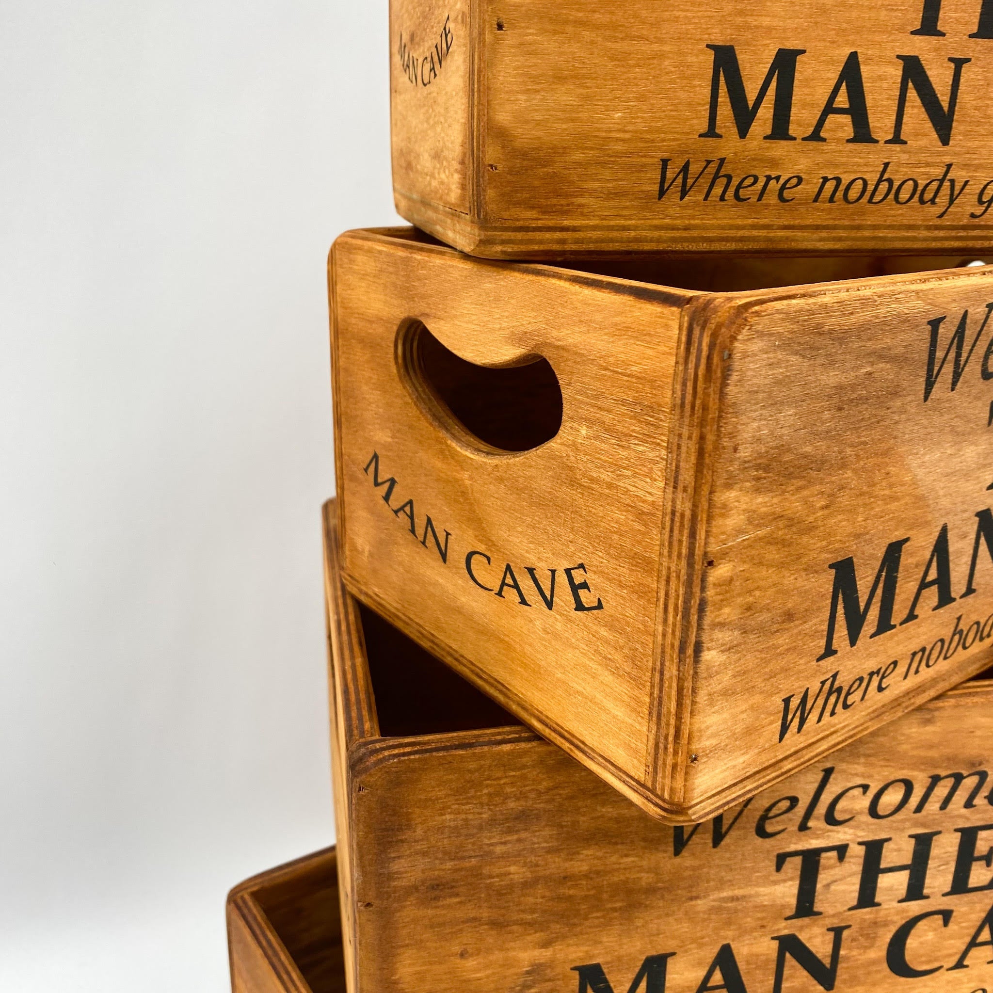SET 5 WAXED BOXES