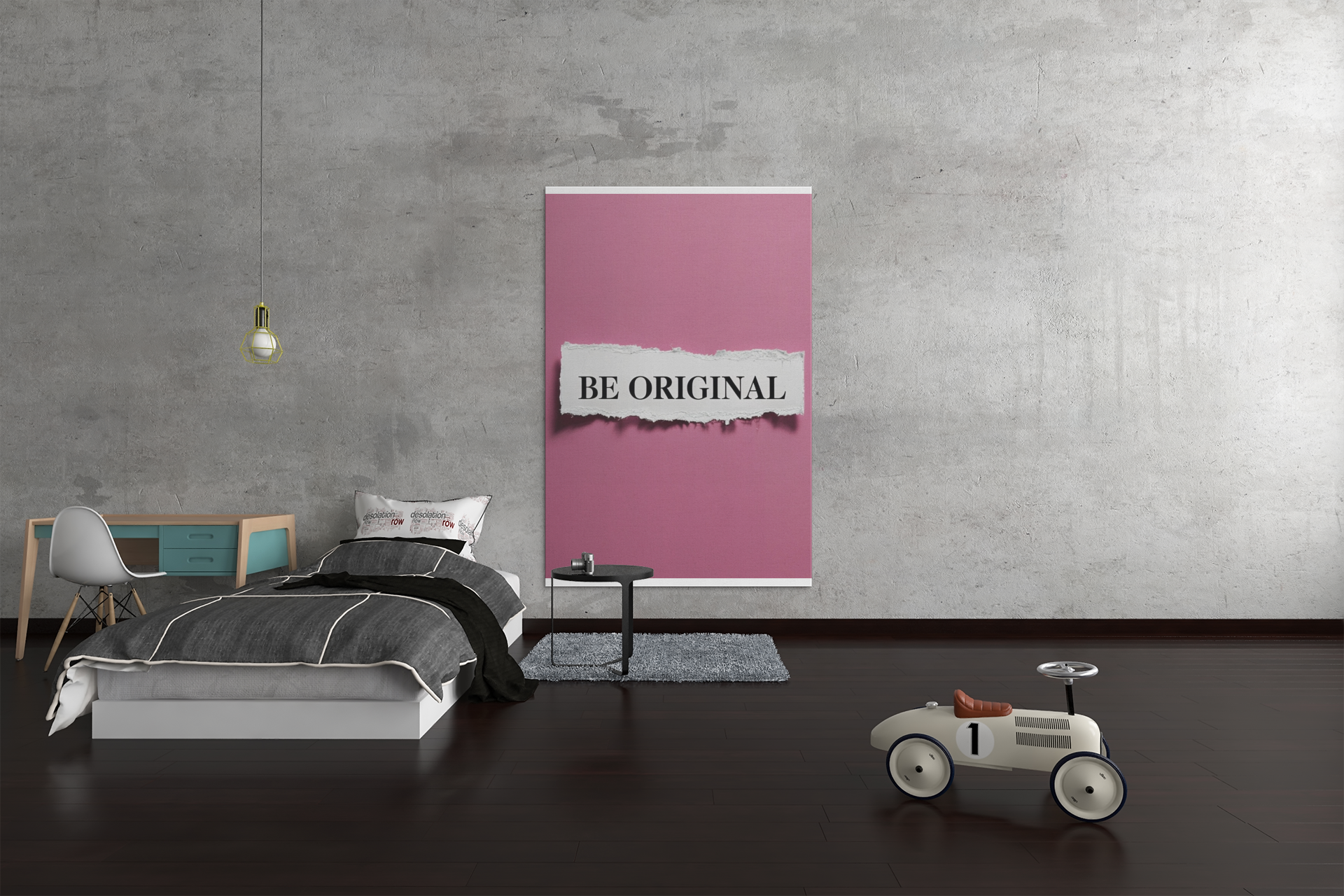 Be Original Posters: Motivational Wall Art for Creative Souls - Inspirational Quotes Decor