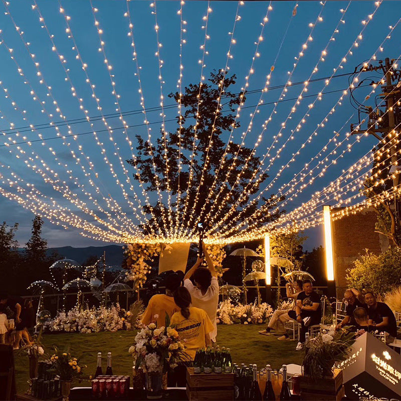 Led Lighting Chain Star Room Wedding Festival Ornamental Festoon Lamp