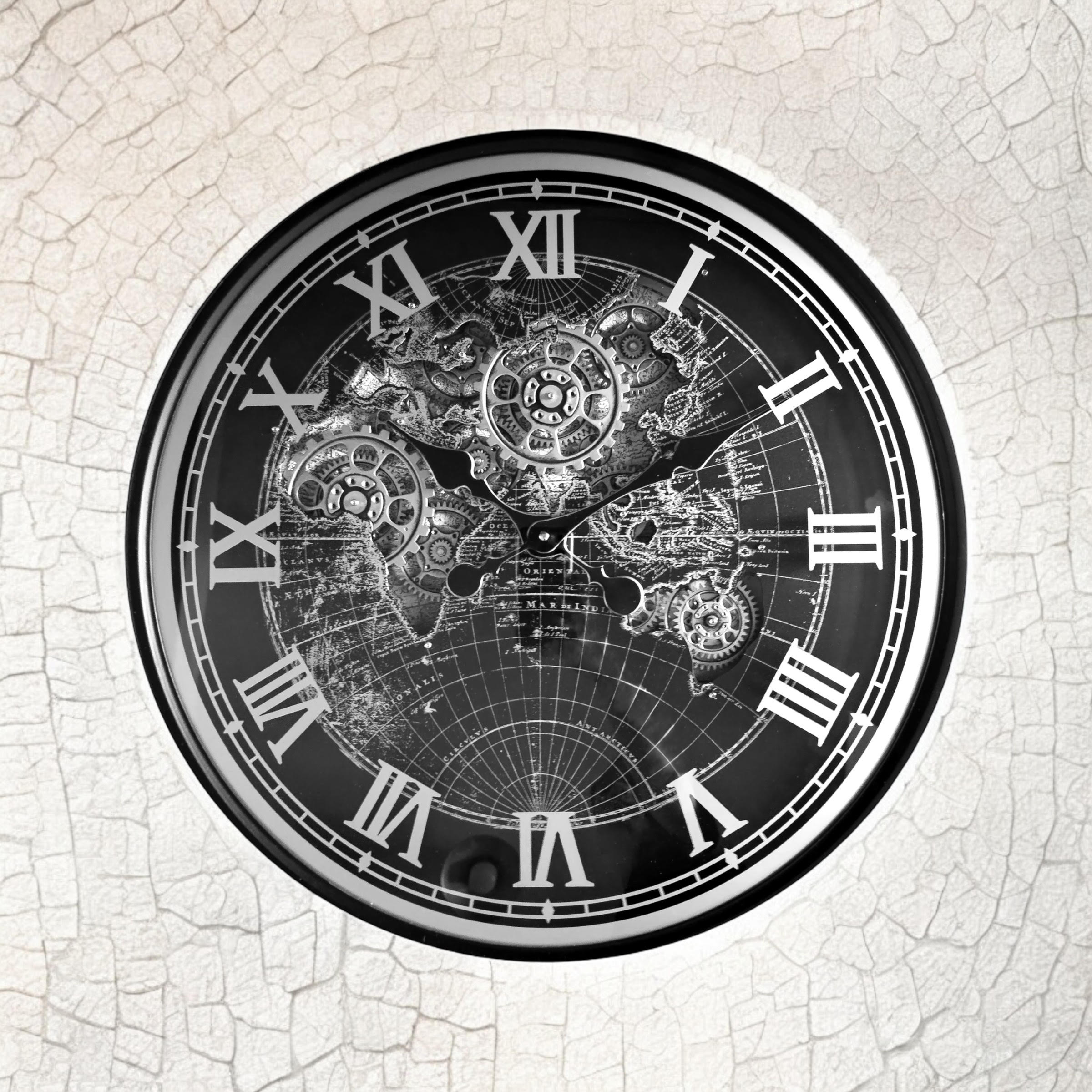 60CM GEAR CLOCK