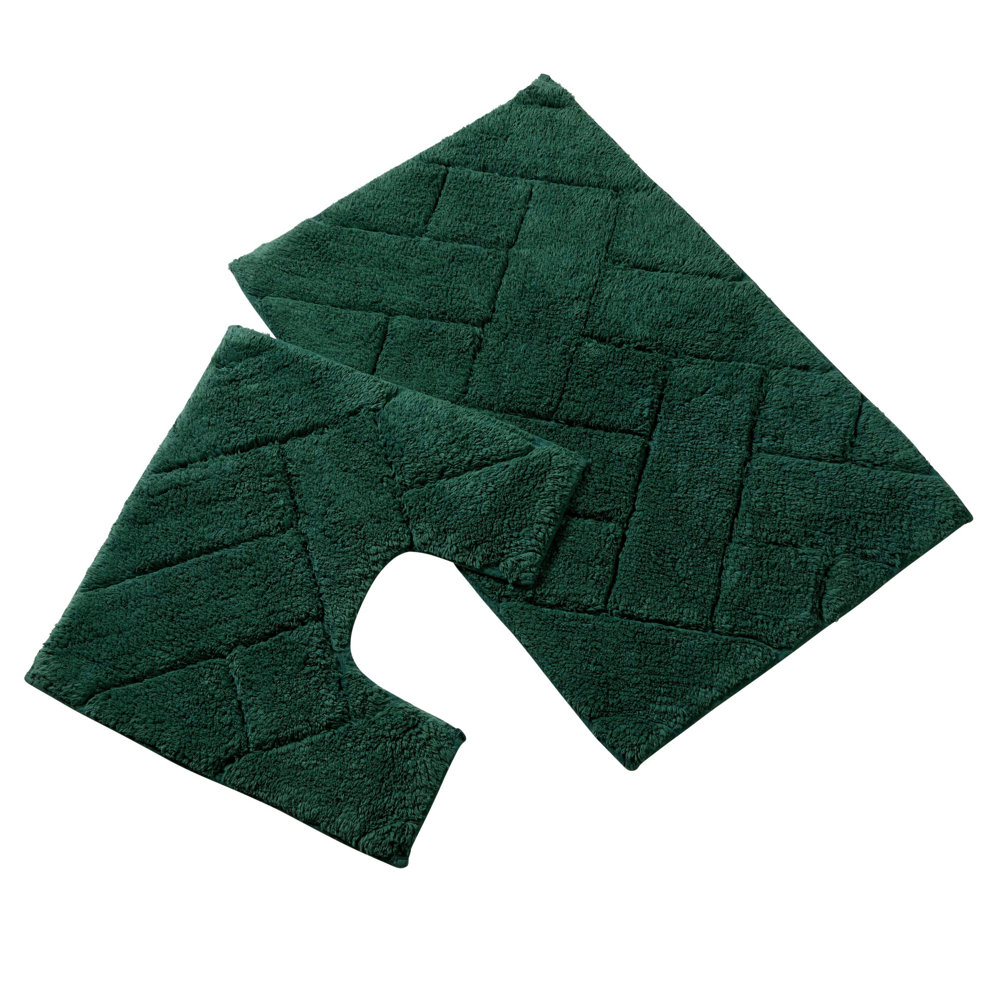 OLIVIA ROCCO Bali Bath Mat And Pedestal Set Luxurious Super Absorbent Easy Care Extra Soft Cotton Mats In Multiple Colours