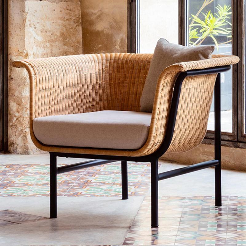 Budron Rattan Single Sofa, Two Seater, Indoor/ Outdoor Furniture