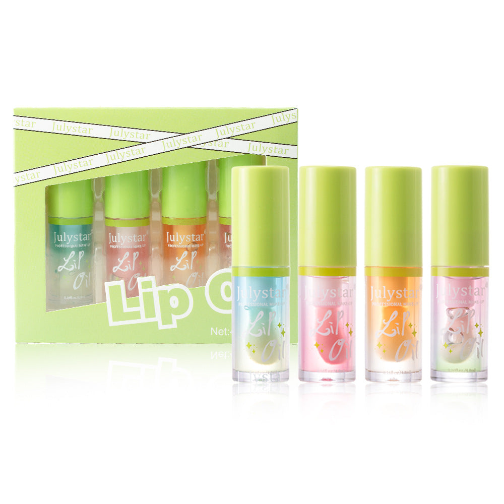 Water Light Moisturizing Large Head Brush Mirror Lip Gloss