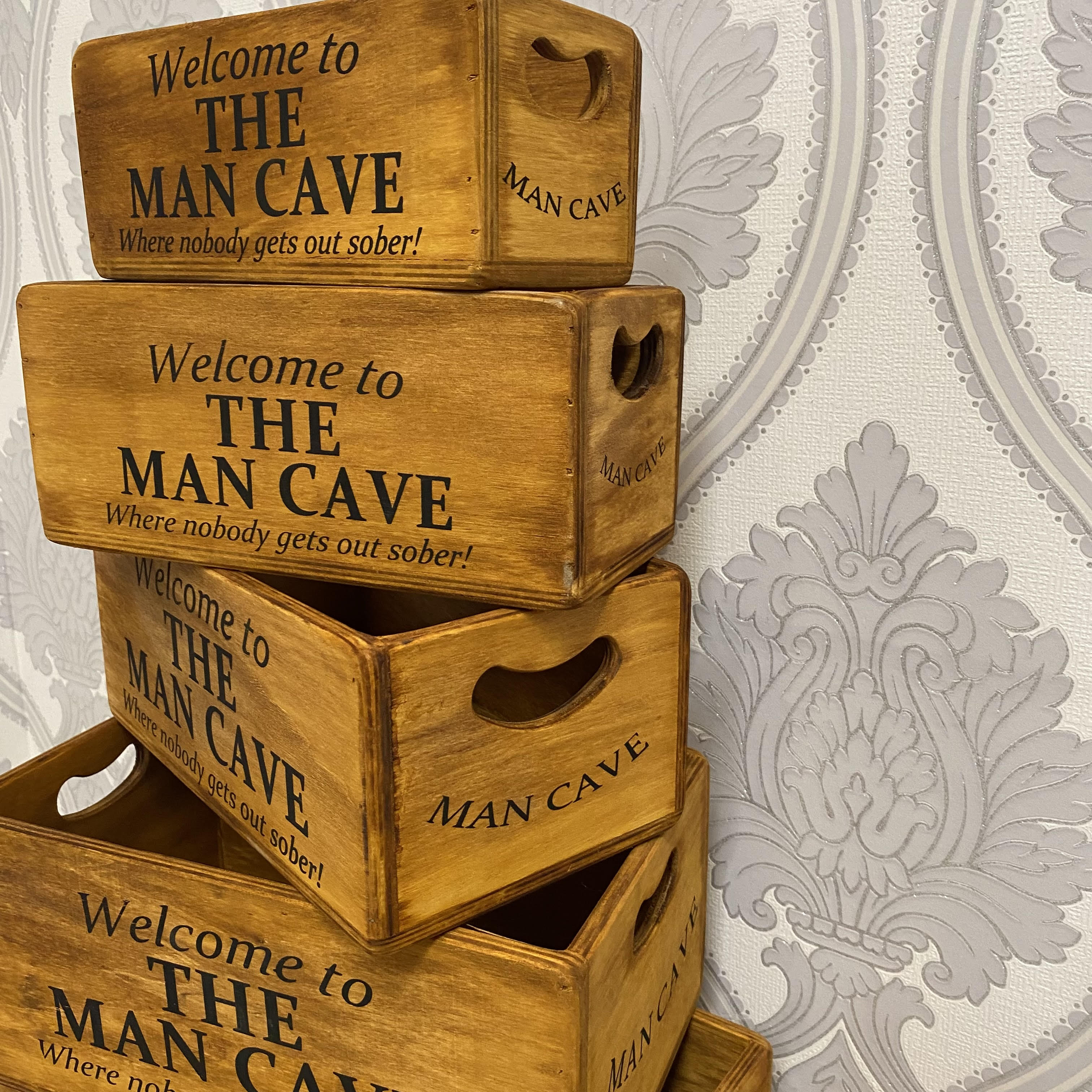 SET 5 WAXED BOXES