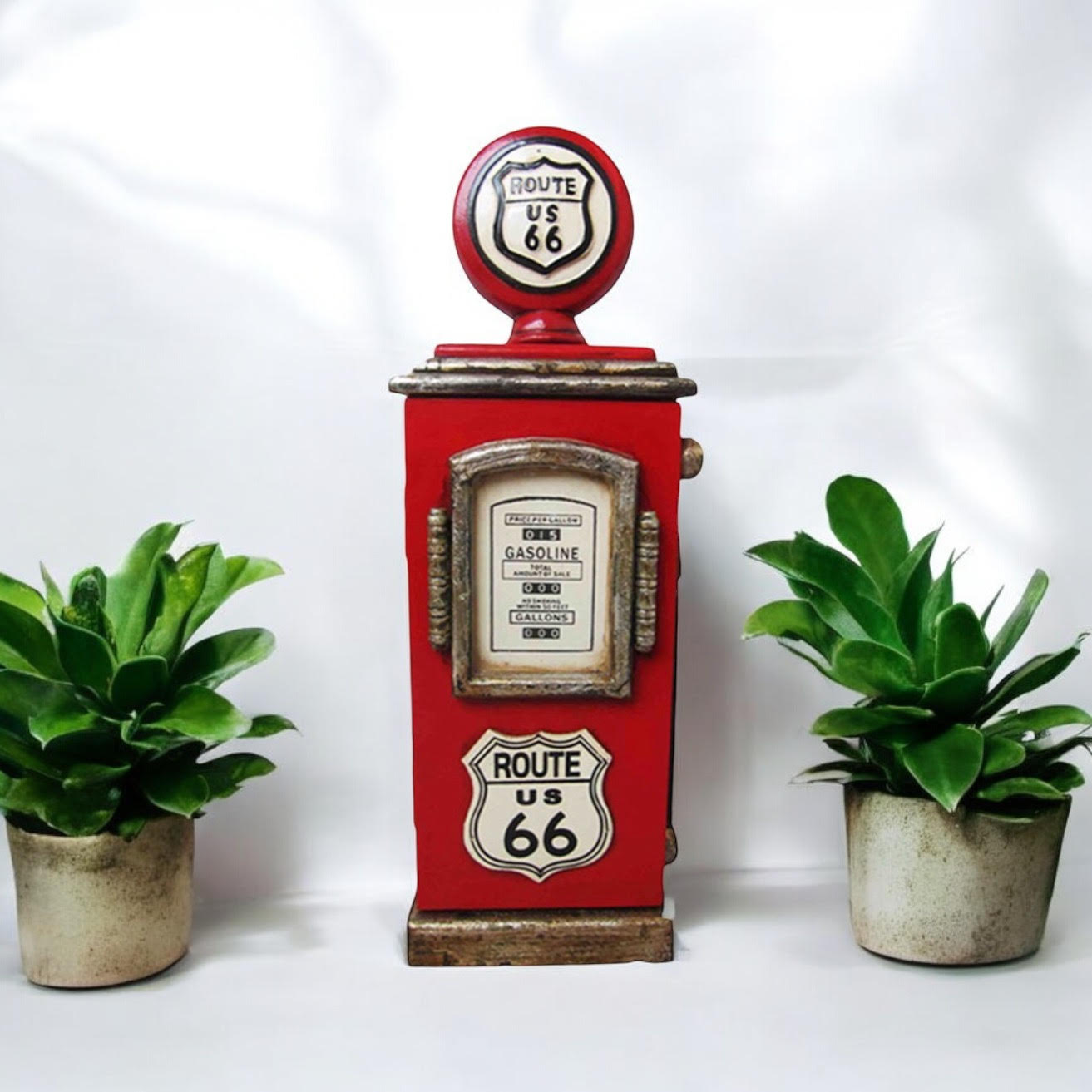 48CM ROUTE 66 KEY BOX