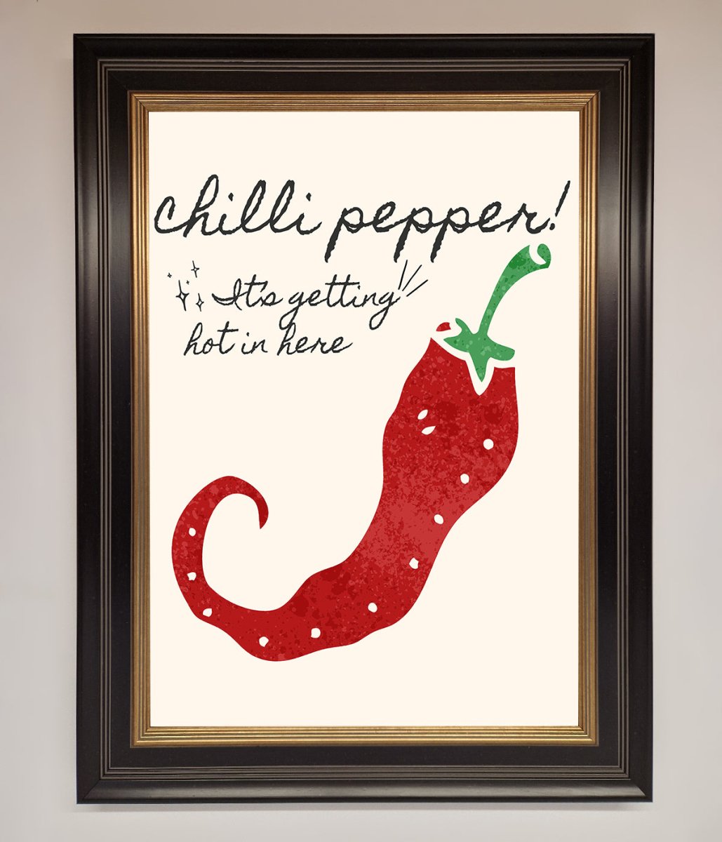 Chili Pepper Framed Print - Zestio