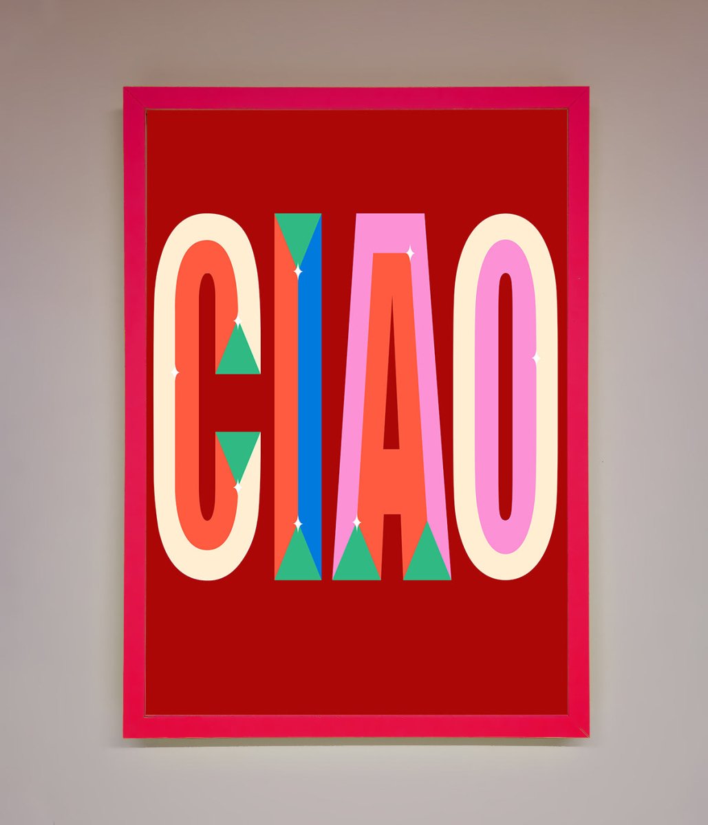 CIAO Framed Wall Art - Zestio