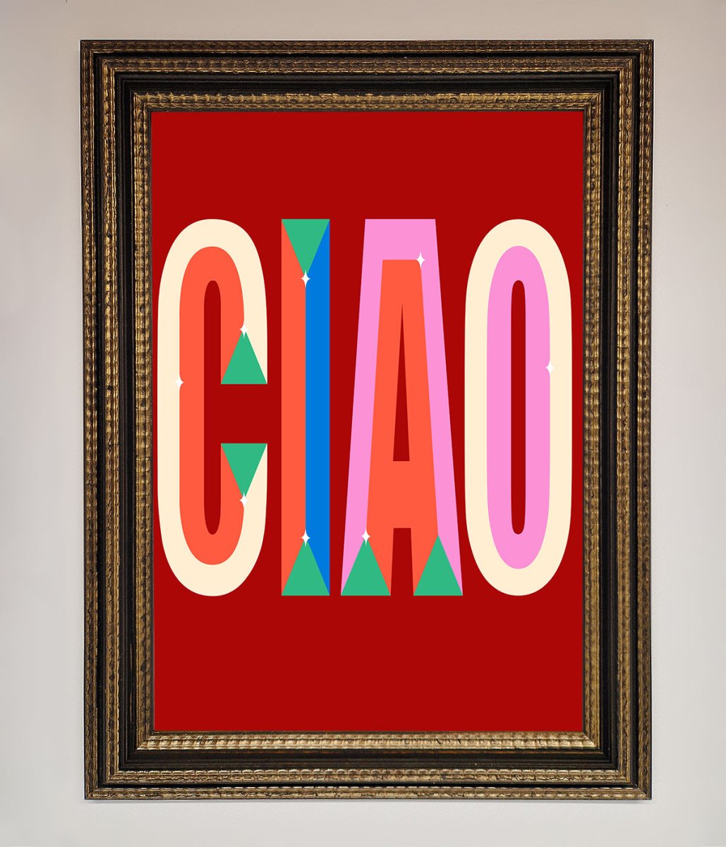 CIAO Framed Wall Art - Zestio
