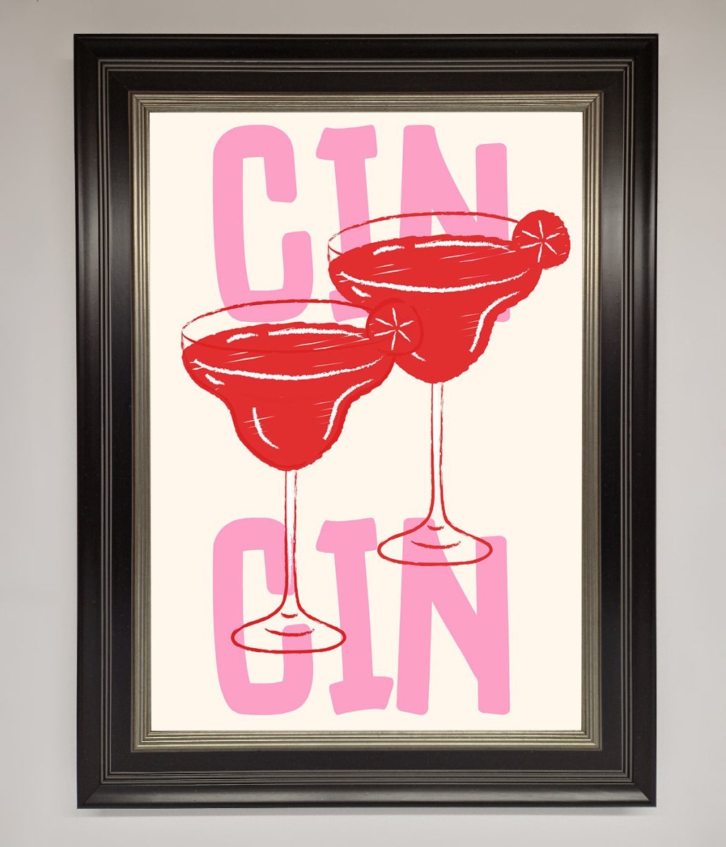 Cin Cin Framed Print - Zestio
