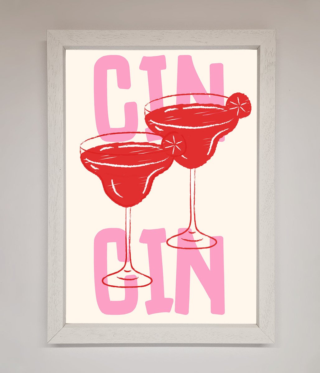 Cin Cin Framed Print - Zestio