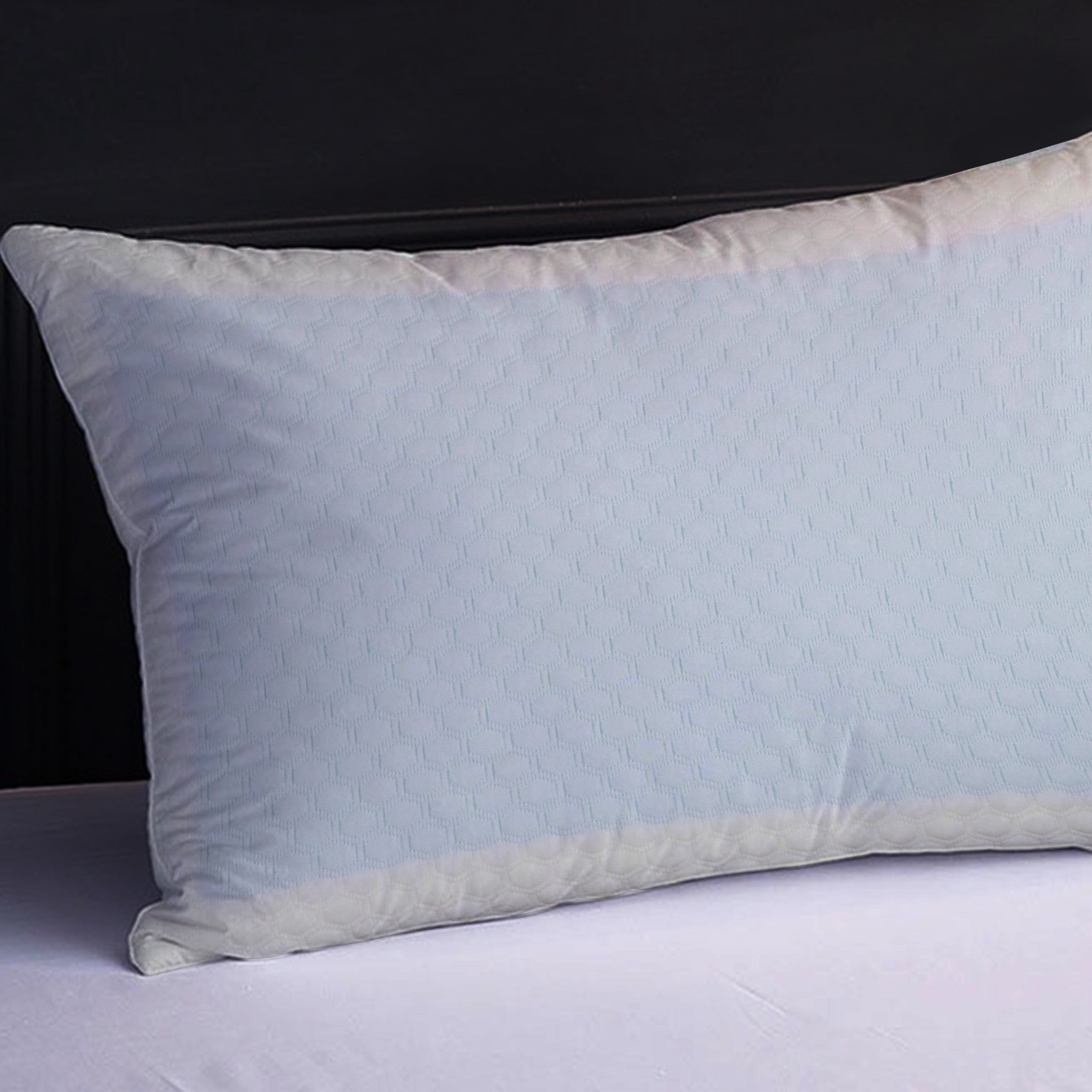 OLIVIA ROCCO Cooling Gel Memory Foam Pillow With Breathable Cover, Orthopaedic Support, Luxury Fibre Filling, Ergonomic Neck Relief