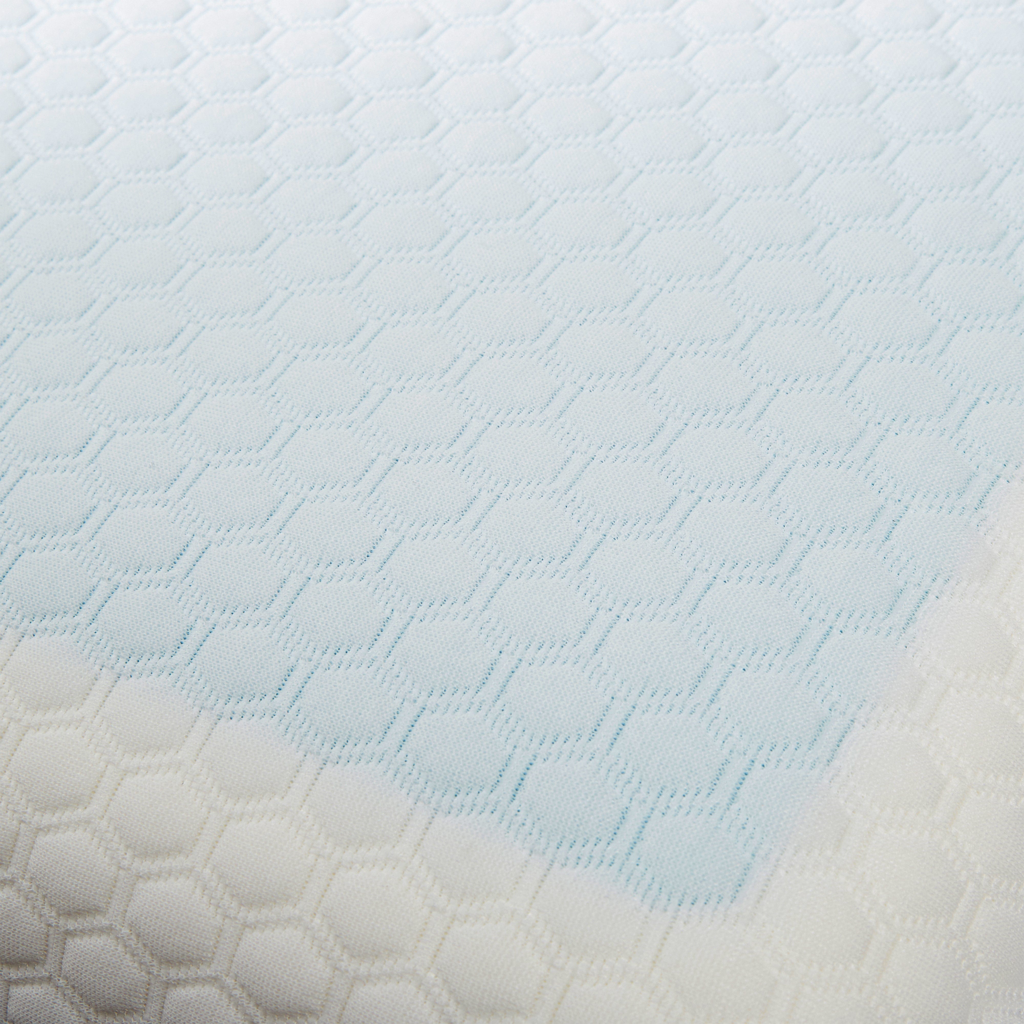 OLIVIA ROCCO Cooling Gel Memory Foam Pillow With Breathable Cover, Orthopaedic Support, Luxury Fibre Filling, Ergonomic Neck Relief