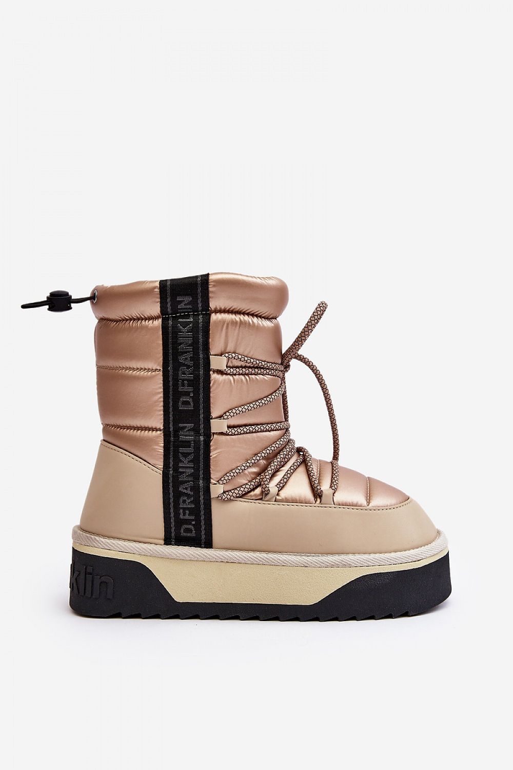 Luxury Vegan Waterproof Women's Snow Boots with Faux Fur Lining and Non-Slip Sole