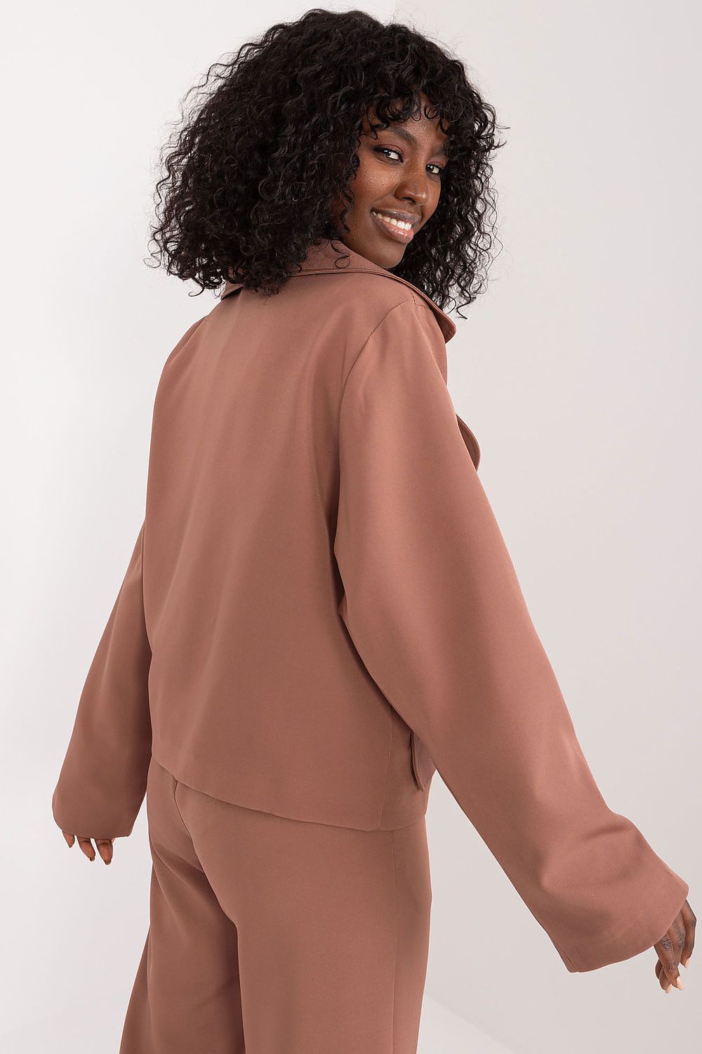 Elegant Long-Sleeve Blazer by Lakerta | Versatile Double-Breasted Jacket for All Seasons