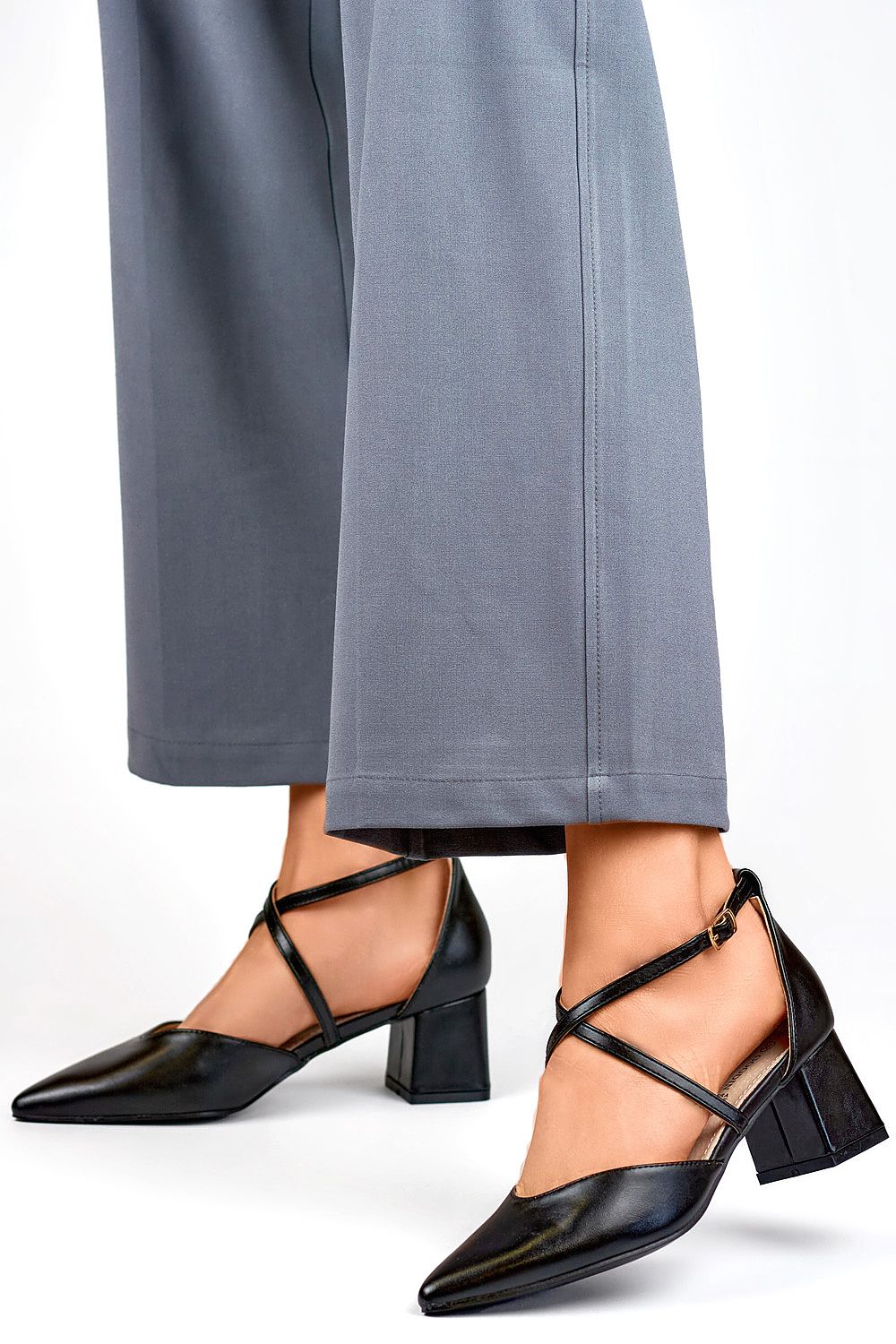 Elegant Eco-Friendly Block Heel Pumps by PRIMO - Stylish Comfort with Classic Design