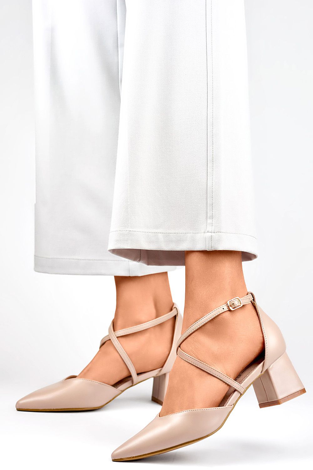 Elegant Eco-Friendly Block Heel Pumps by PRIMO - Stylish Comfort with Classic Design