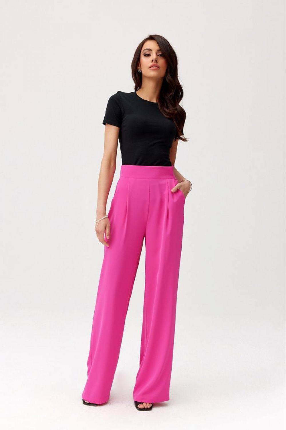Alaya women's trousers by roco fashion | high-waisted wid...