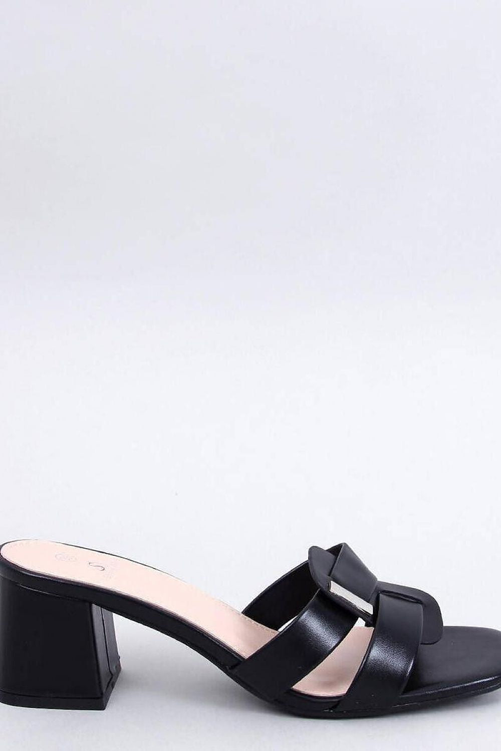 Women's Elegant 6Cm Heel Flip-Flops In Eco-Friendly Leather by Inello