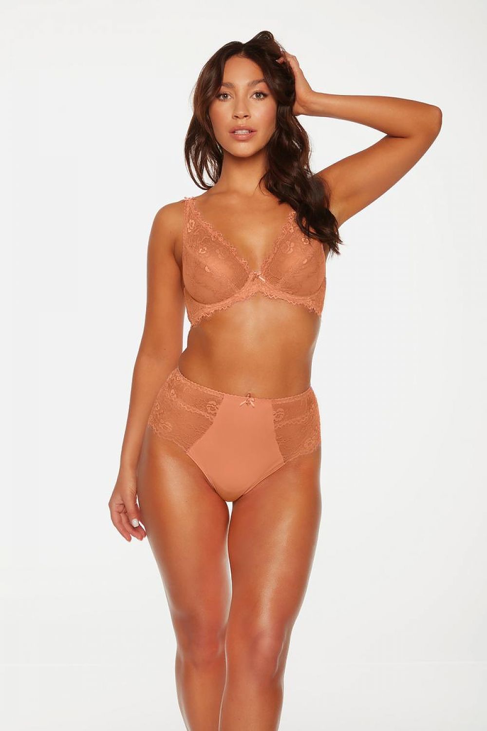 Bella Misteria Brazilian Style Panties – Elegant Comfort Briefs with Cotton Liner & Cute Bow Detail