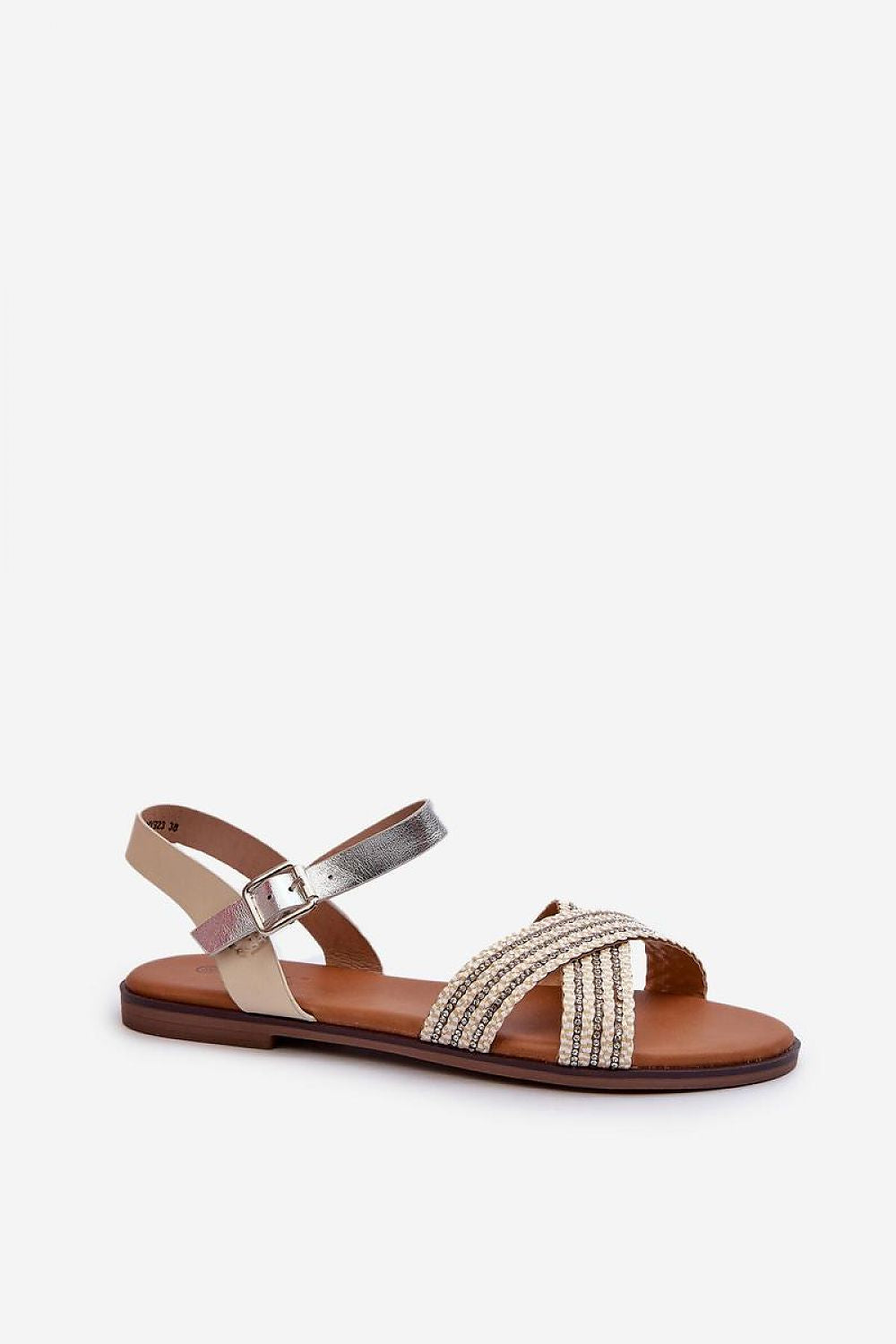 Luxury Women's Flat Sandals by S. Barski with Adjustable Buckle for Ultimate Comfort