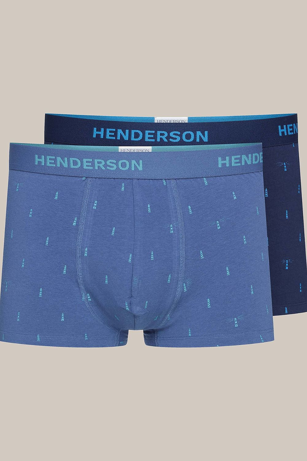 Henderson Joy Boxer Shorts 2-Pack - Comfortable Cotton & Spandex Boxers for Men