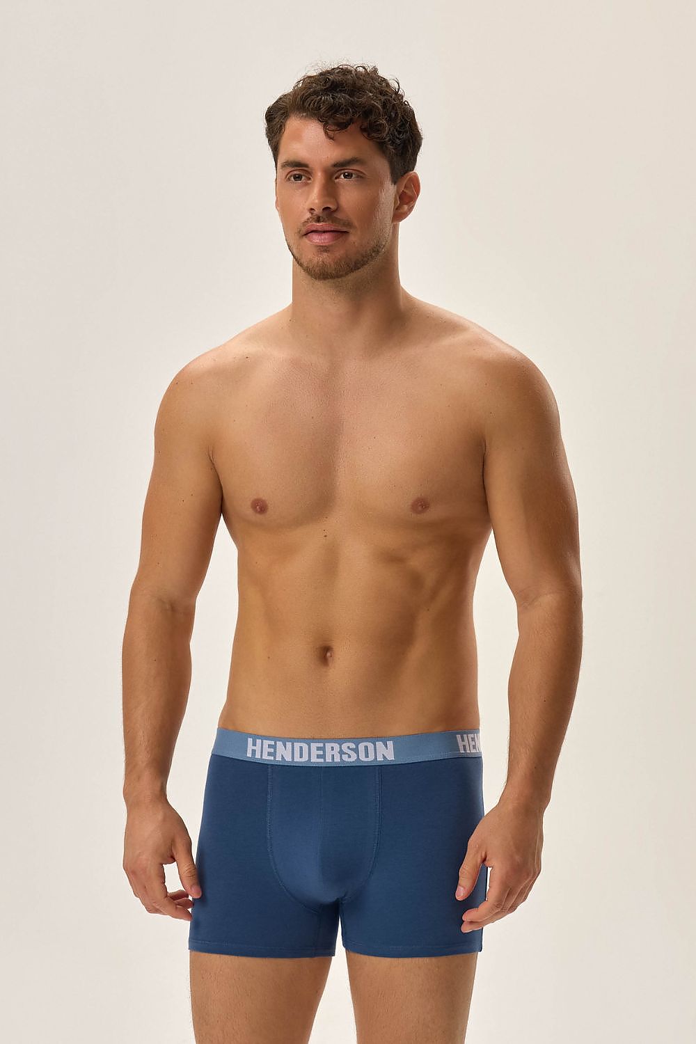 Henderson Comfortable Jarl Cotton Knit Boxers for Men – Snug-Fitting & Stretchy, Stylish Everyday Wear